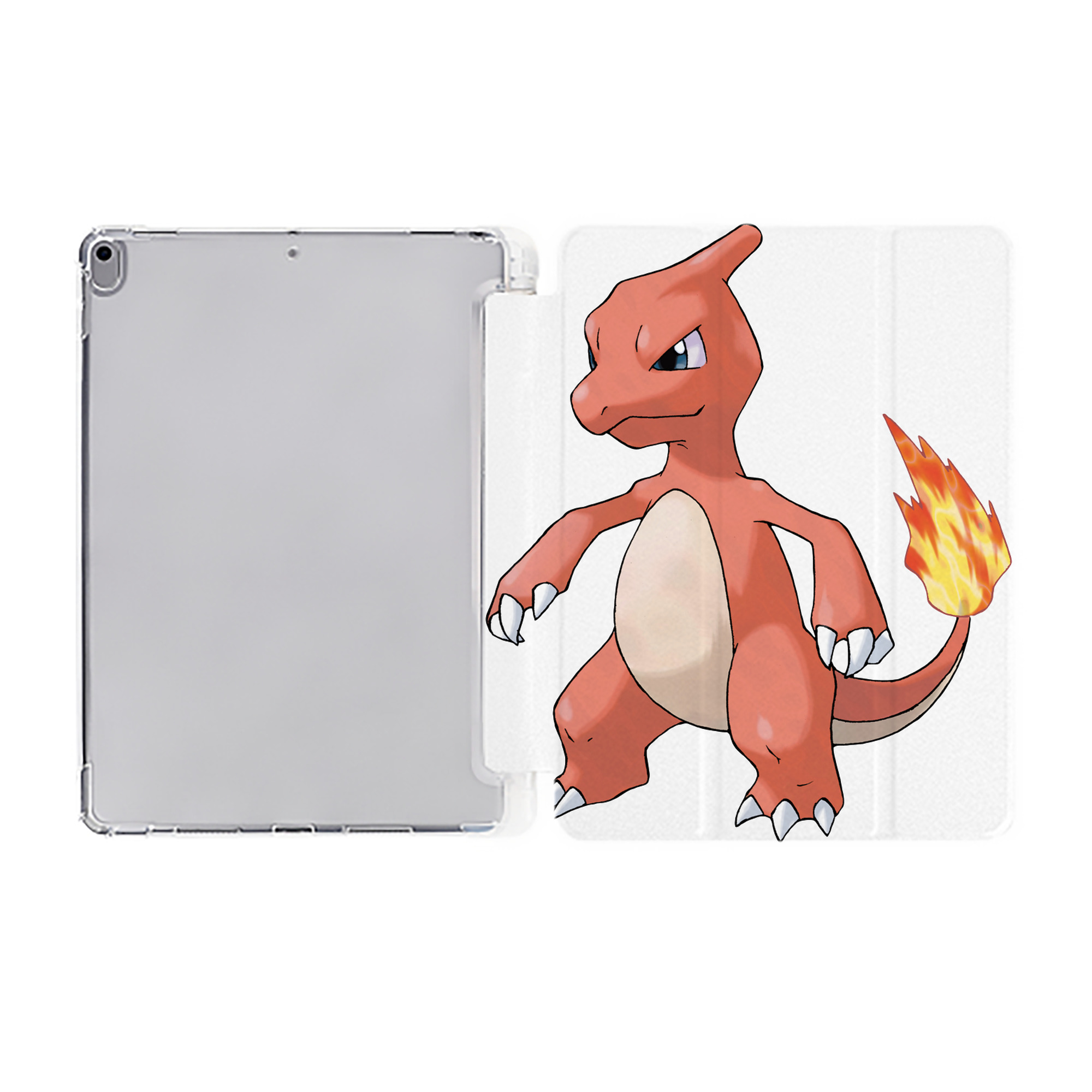 （画像用） ポケットモンスター Pokémon IPad ケース ペン収納付き 三つ折りスタンド PUレザー×シリコン 対応機種9.5/10.5/10.9インチ